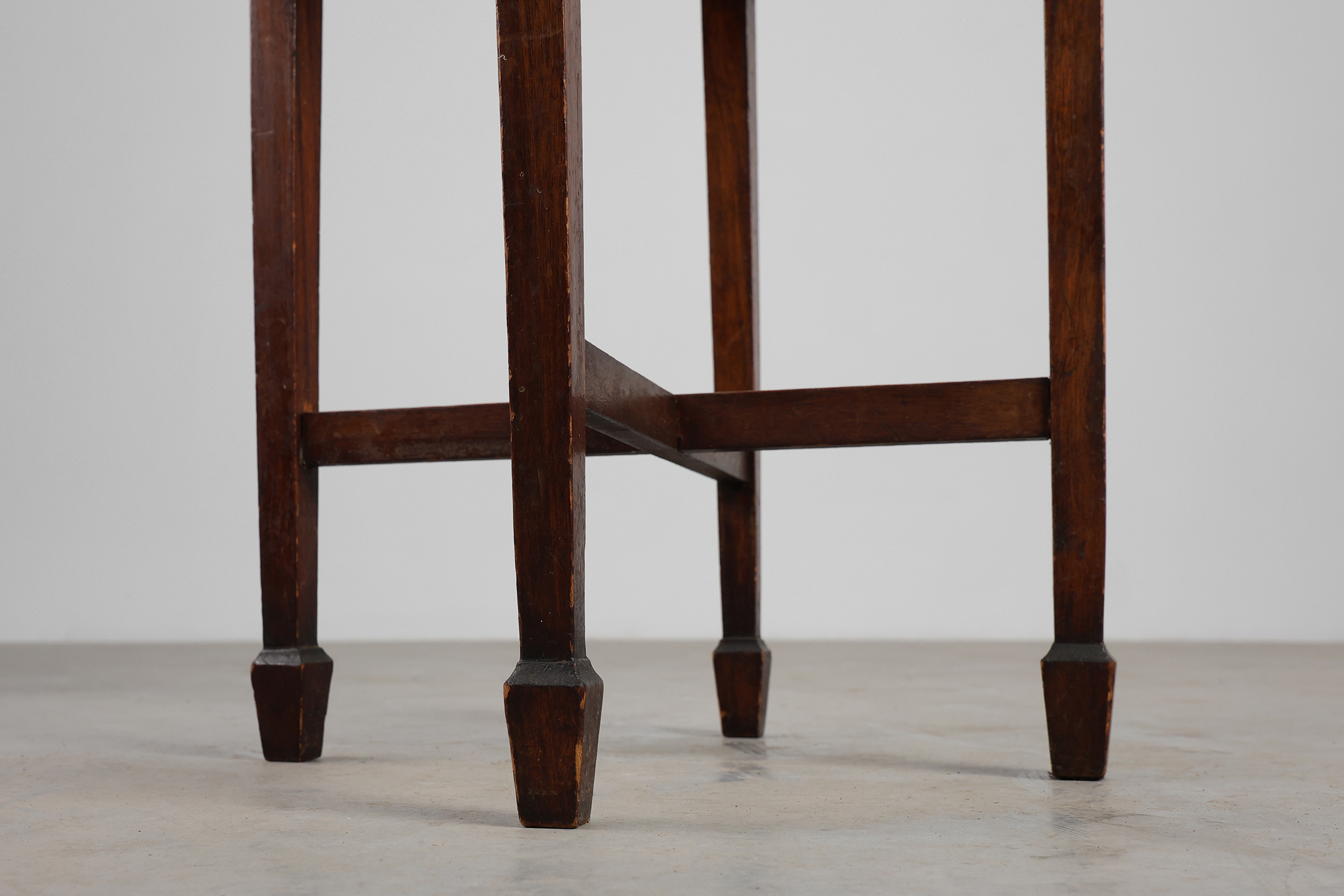 19th Century Rustic Round Side Table, France thumbnail